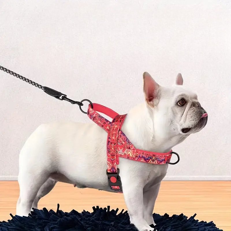 Harnais pour chien - DogSafeHarness™ - Rouge - Heureuxchien